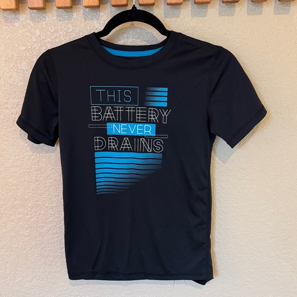 All in Motion Black and Blue Graphic Tee for Kids - size M (8/10) - Picture 1 of 3